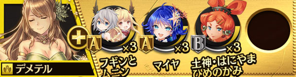 デメテル闘化素材