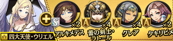 オセロニア ウリエル闘化素材